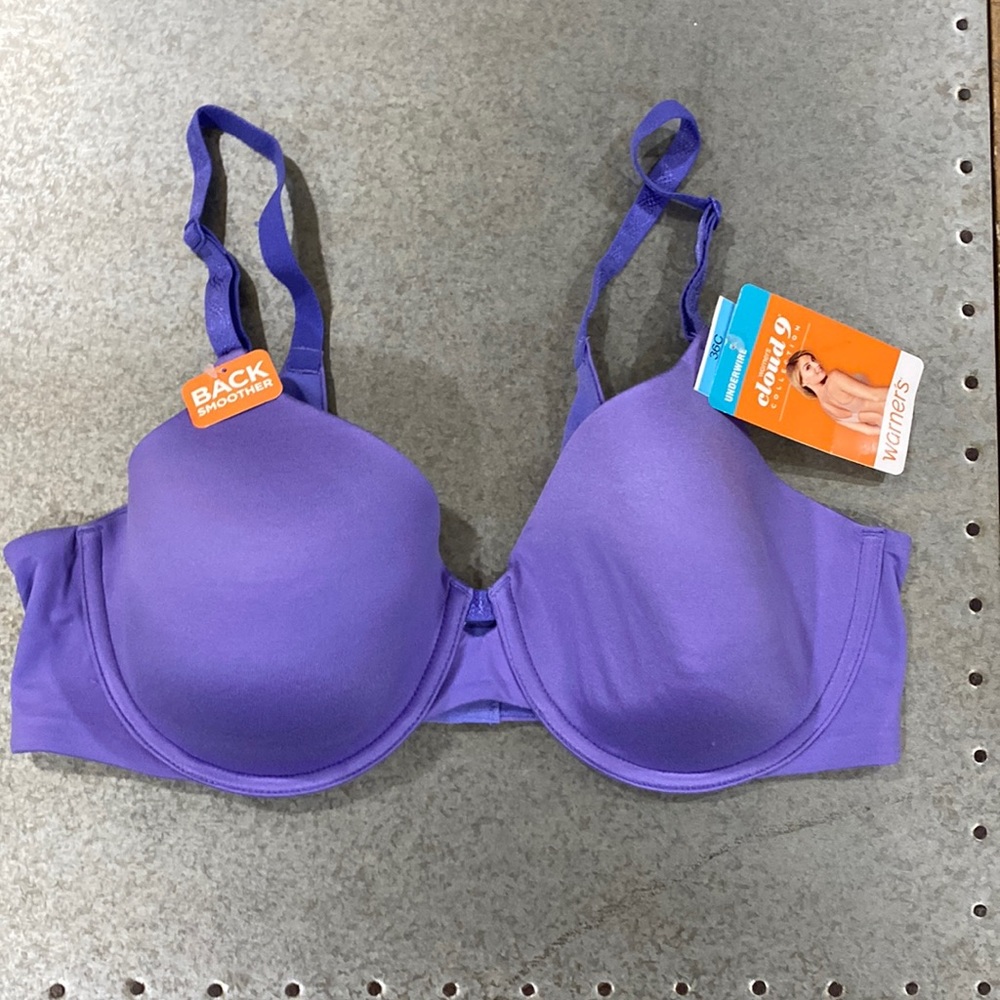 NWT super soft purple bra